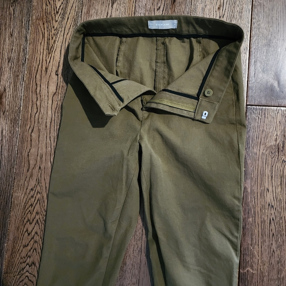 Everlane The Fixed-Waist Stretch Cotton Pants - Picture 5 of 6